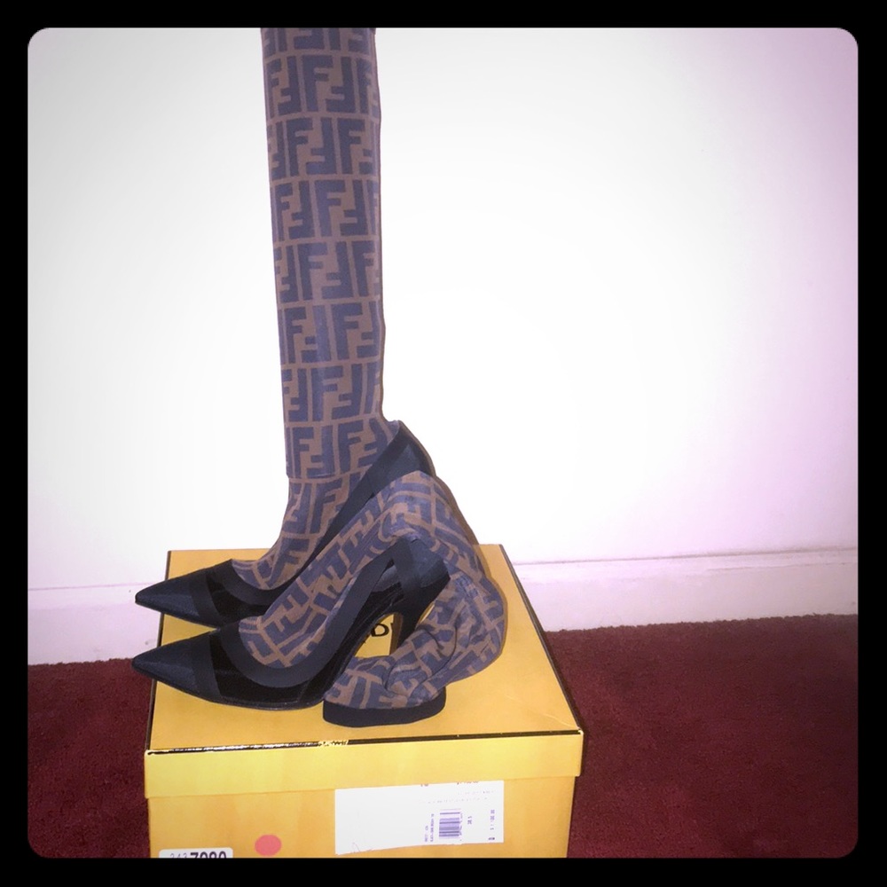 Fendi St Zucca boot